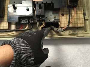 ゴキブリ侵入ポイントのブレーカー